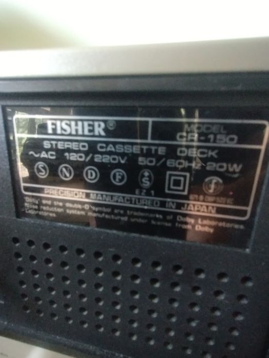 Vând casetofon deck Fisher cr-150