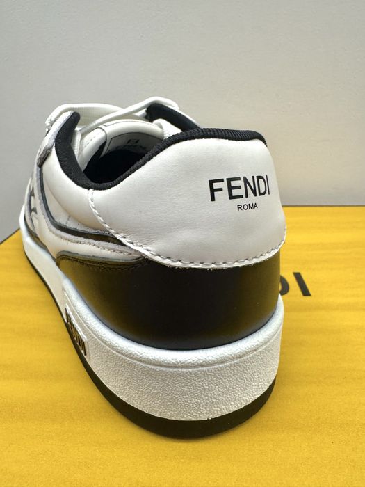 FENDI match sneakers black & white