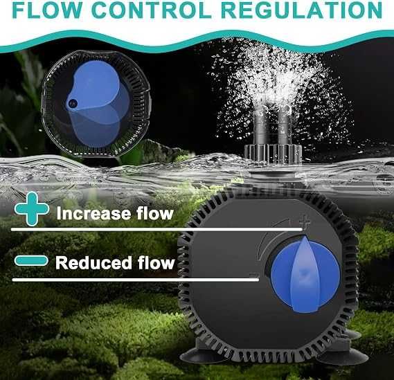 IAZ, Pompa pentru iaz cu filtru 6200L/h 90W submersibila EXLECO