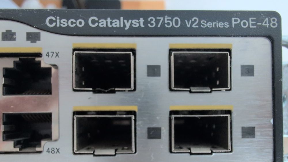 Cisco catalyst 3750 48PoE