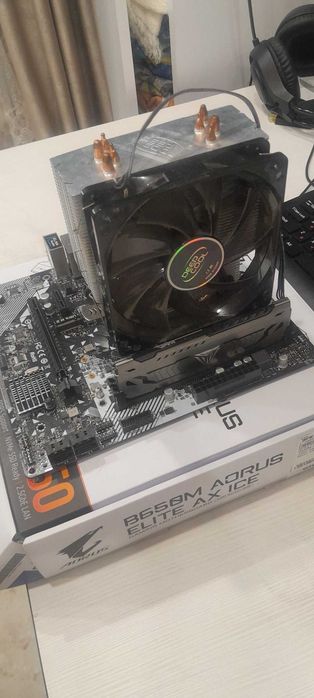 B450M-HDV+16 Gb 3200 МГц+  Rysen 5