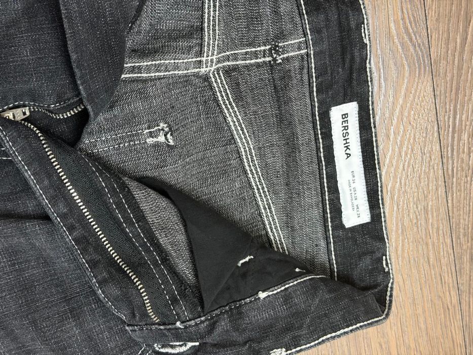 Bershka джинсы черные