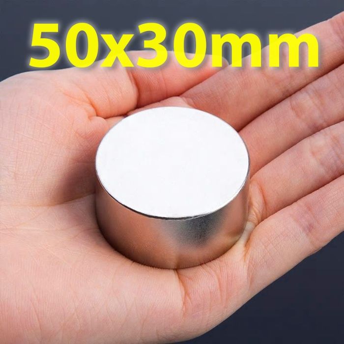 50x30mm неодимов МАГНИТ N52, Neodymium magnet NdFeB magnit neodimov