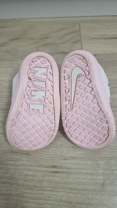 Adidași fetițe alb cu roz