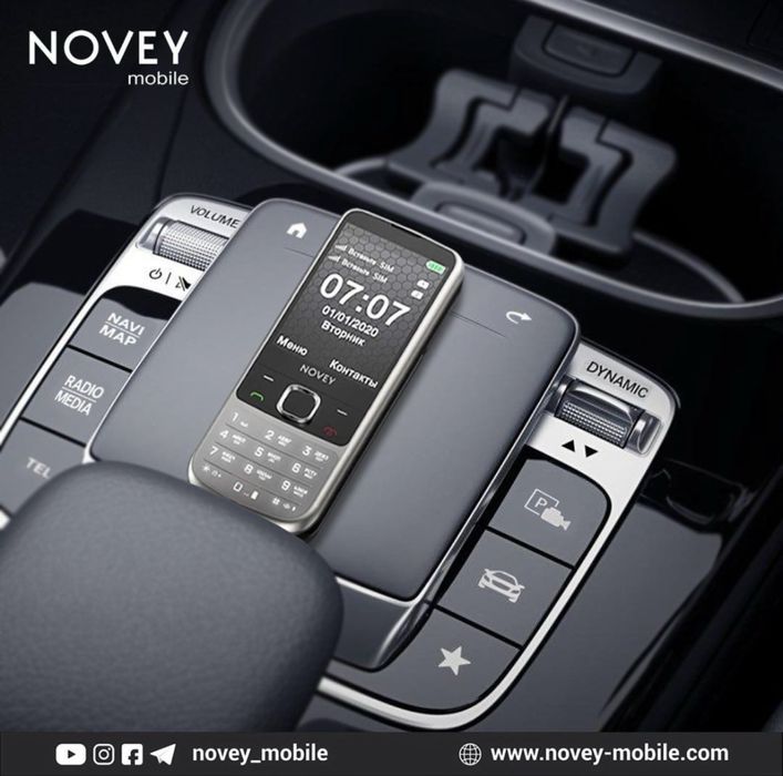 Novey 670 2-Сим Карты (Новый) 2025 модель!