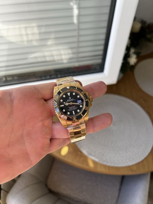 Rolex Submariner Gold And Black 41mm