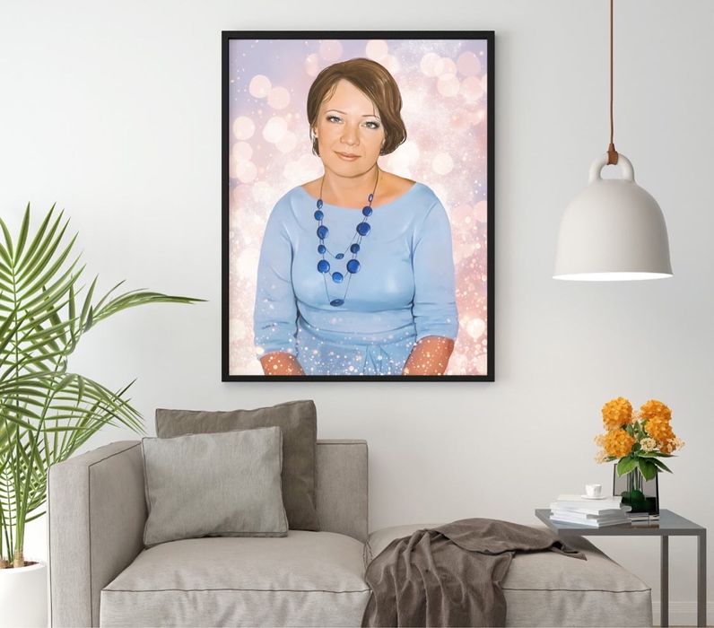 Портеты на холсте