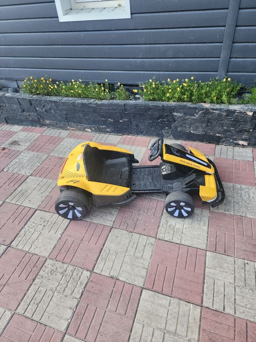 Дрифт кар f1 желтый