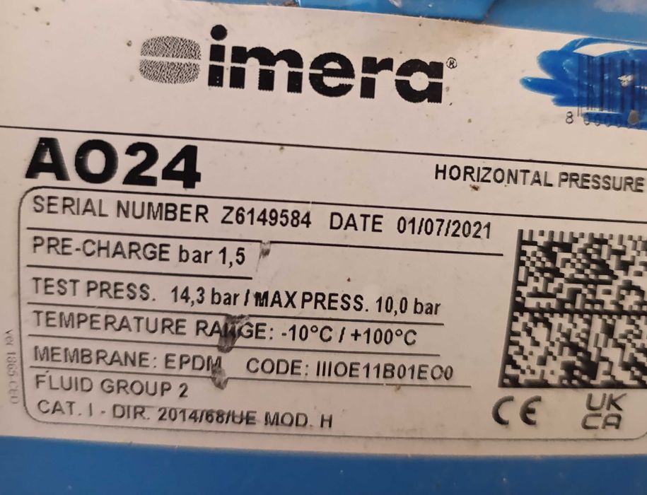Hidrofor Imera AO24 și pompa Sare M60