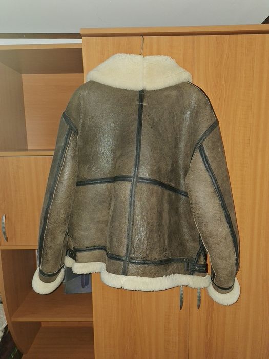 Cojoc aviator blana naturală