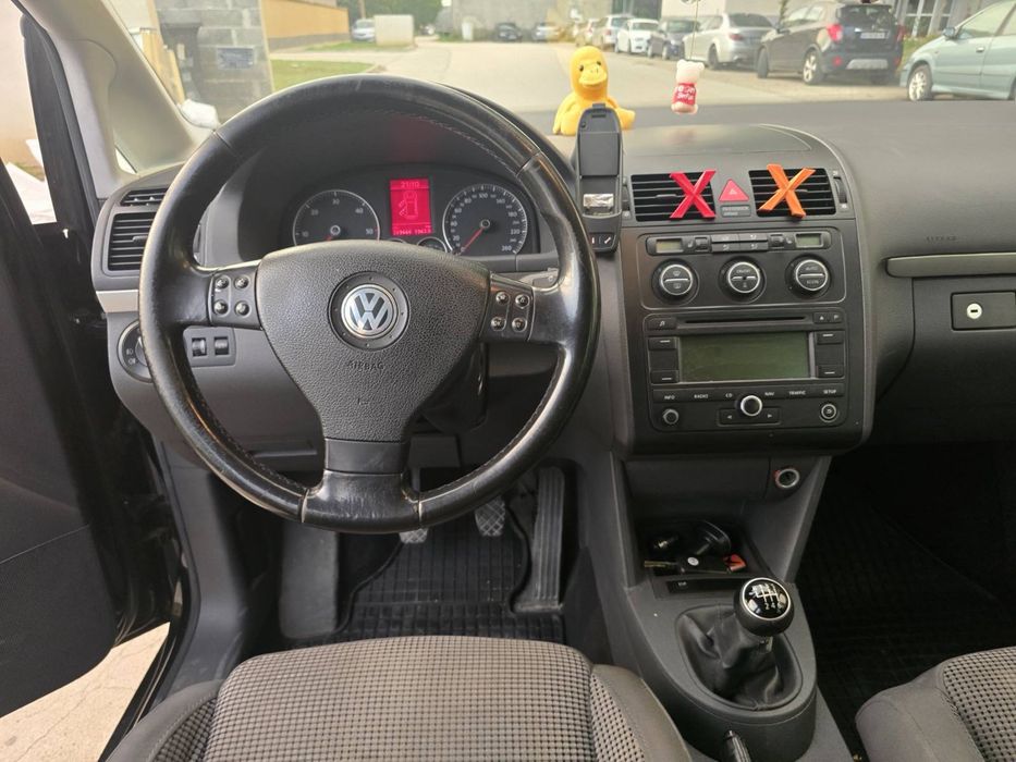 VW Touran 2.0 TDI 170 к.с. НА ЧАСТИ – код мотор BMN, 180 000 км, Ръчка