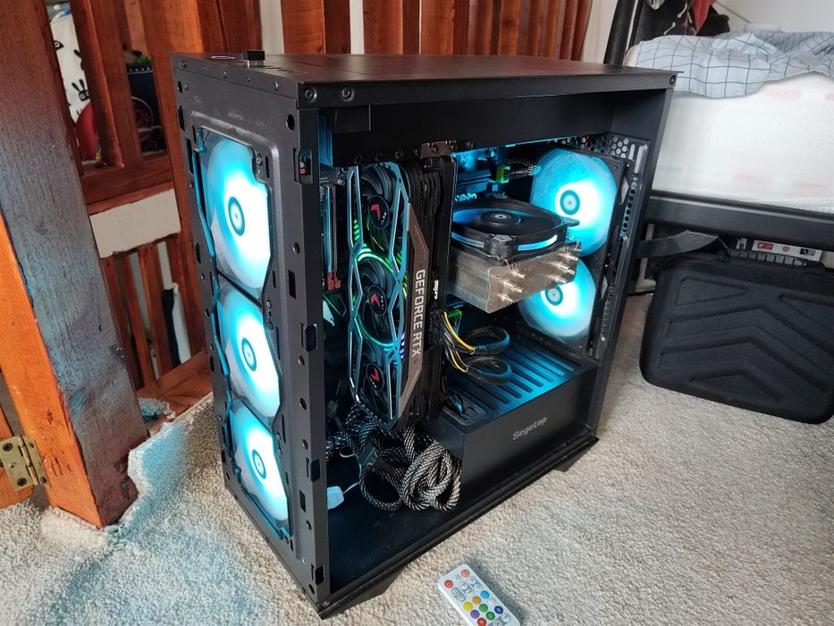 PC Gaming I5 9600K 3.7Ghz Gigabyte Aorus Z370 RTX 3070 8gb DDR4 480gb