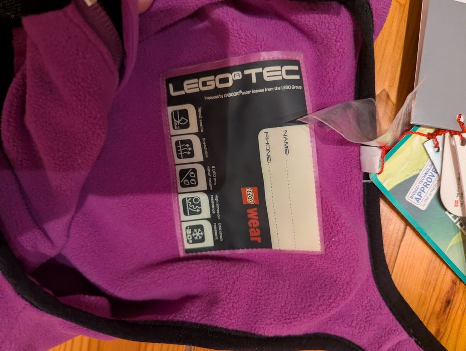 Нов с етикет зимен гащеризон Lego Tec Wear 9-12 месеца