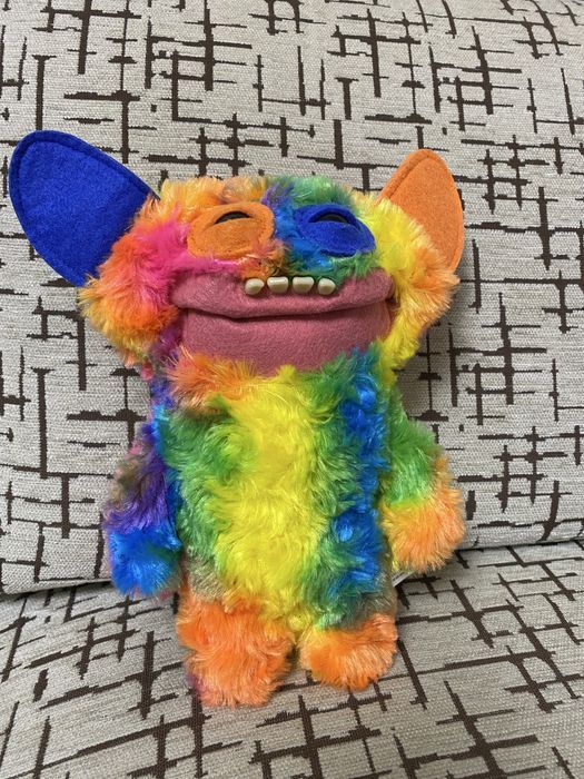 FUGGLER jucărie din pluș monstru 25 cm stare bună