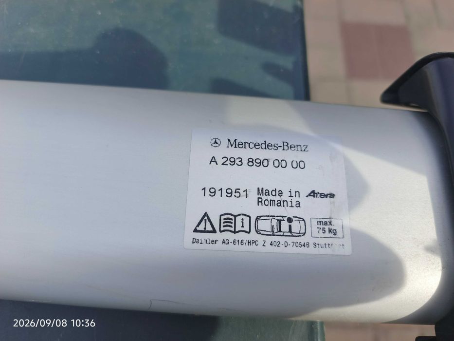 set 2 bare transversale Mercedes-Benz EQC N293 reducere 75%