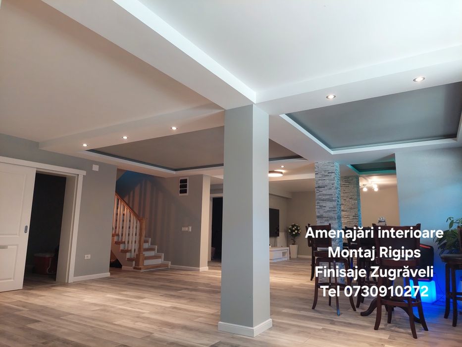 Scafe Rigips, Tavane Rigips, Glet Zugravit