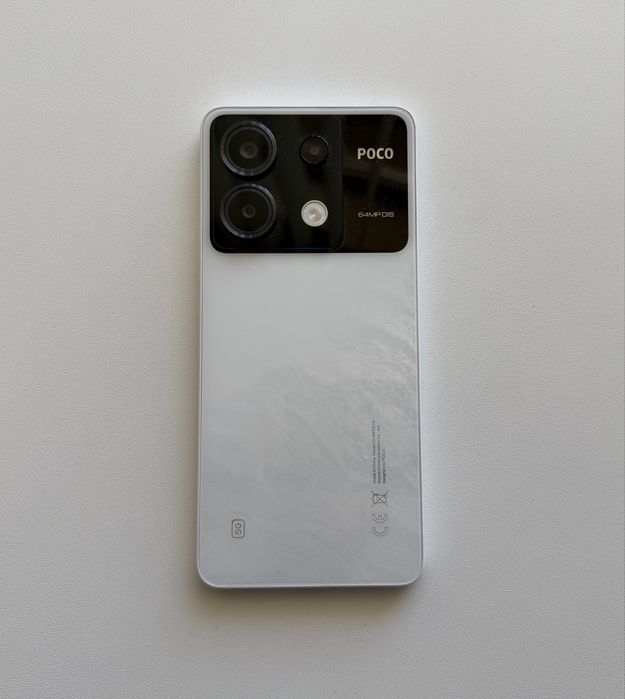 Xiaomi Poco X6 5G 256GB / 8GB RAM – Бял – КАТО НОВ + Гаранция до 09.2026!