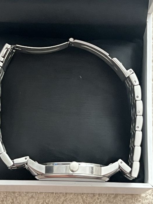 Pierre Cardin 39mm Cadran Negru Curea Oțel Cuarț Japonez NOS