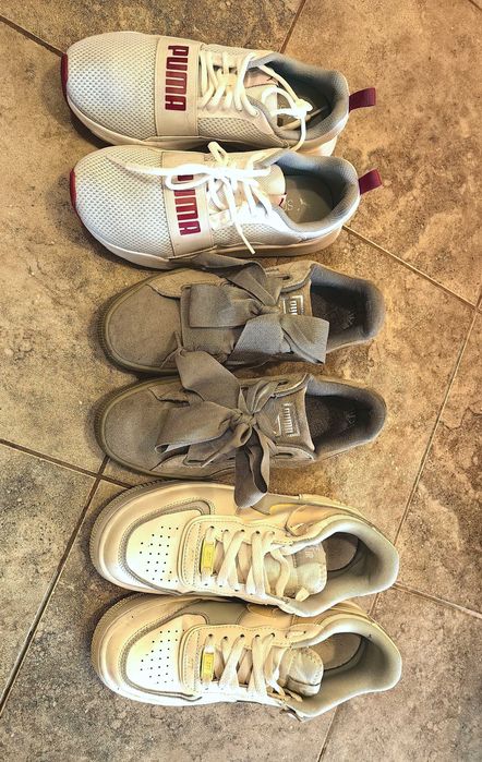 Маратонки Nike, Puma