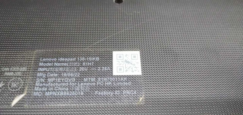 LENOVO 130 model 8.1H7   /i3 процессор  /8гб ОЗУ / HDD1тб/