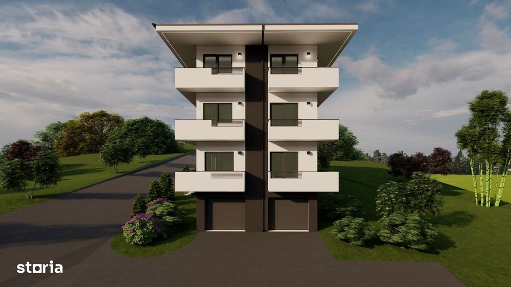 Teren cu autorizatie de constructie pentru bloc in Rediu, langa lac
