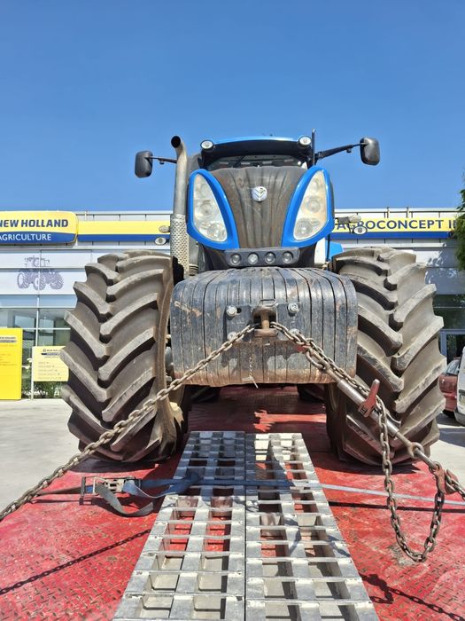 TRACTARI auto Teleorman transport utilaje John Deere new Holland clasa fiat Doitz Fend same Platforma Transport Utilaje trailer