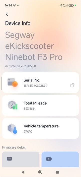 Тротинетка Segway - KickScooter F3 E PRO