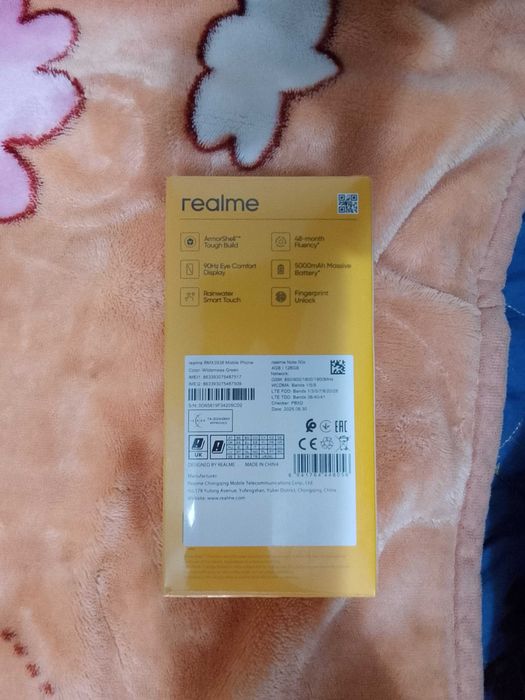 Realme note 60x  новый