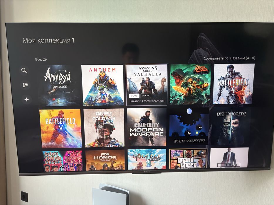 Продам ps5 с двумя джостиками и играми