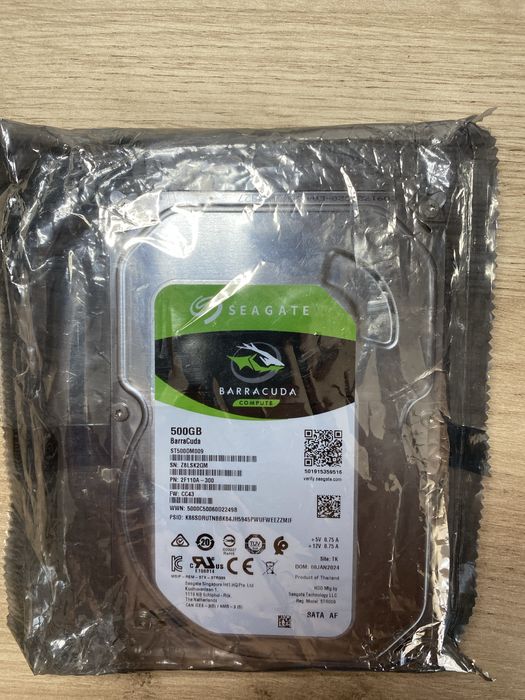 Продам новый жесткий диск