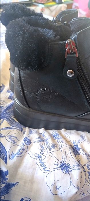 Дамски кожени боти