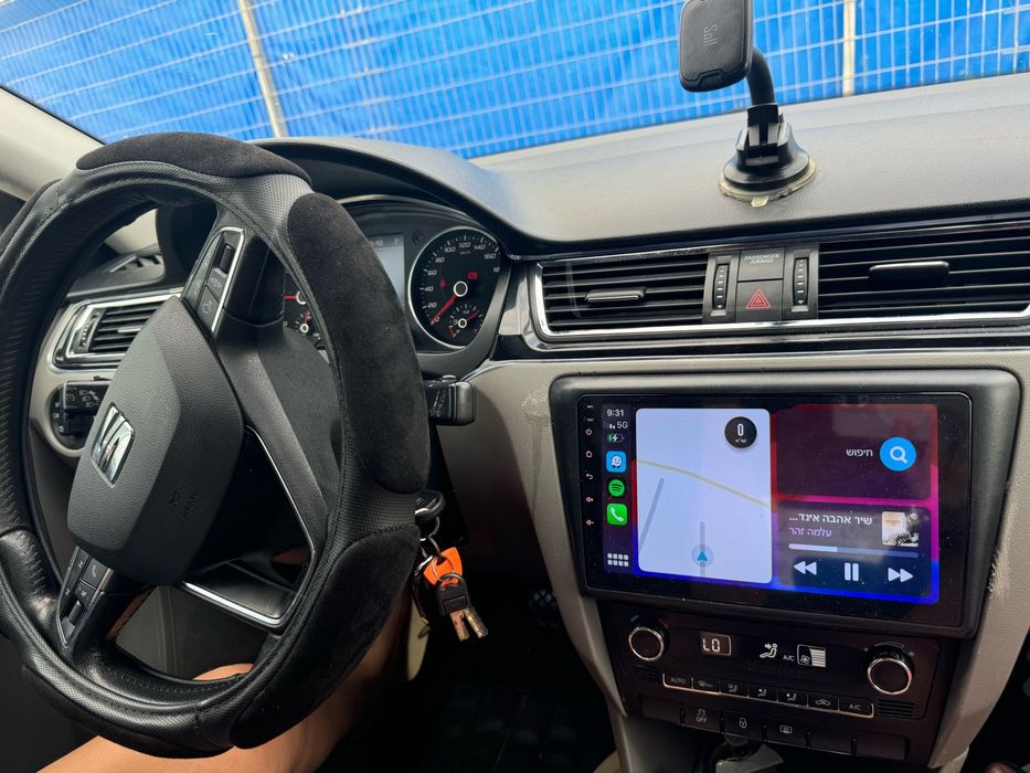 Skoda Rapid Seat Toledo мултимедия Android GPS Навигация Carplay