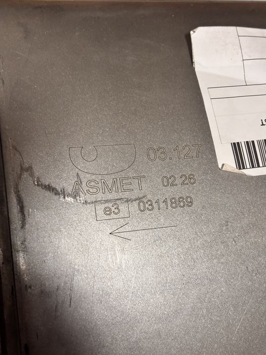 Задно гърне asmet 03.127