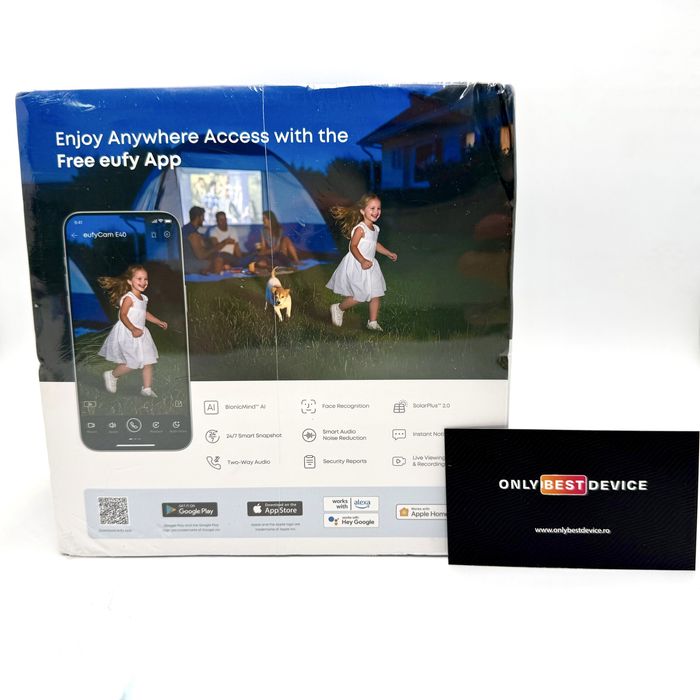 Kit de supraveghere video Eufy Eufycam E40 2-Cam Kit Home Base S380 2K