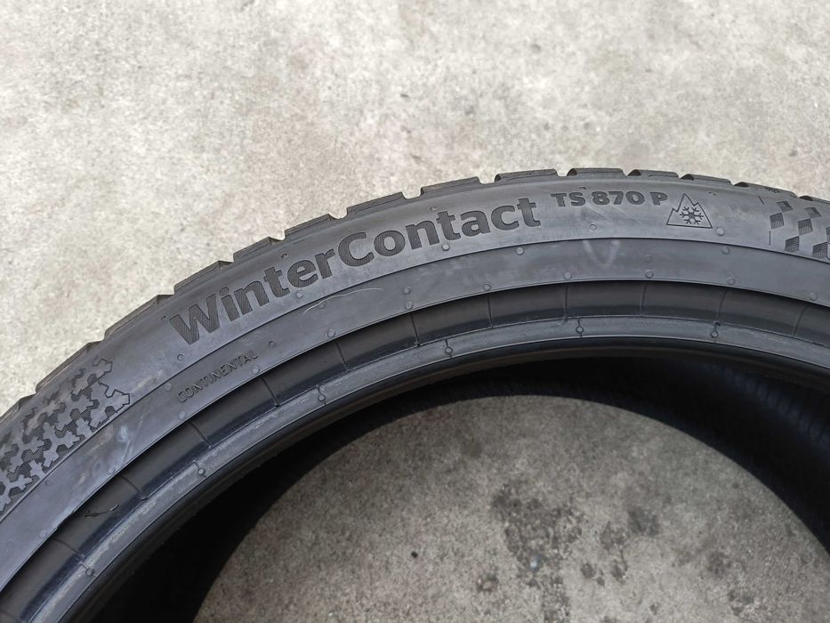 Set 4 anvelope de iarna 285 35 22 continental wintercontact TS 870P dot 2024