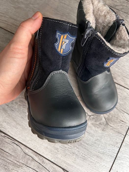 Зимние ботинки детские для малыша, размер 21