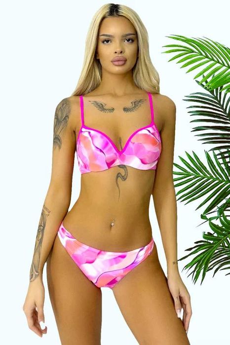 Costum de baie doua piese FuZZion slip si sutien cu push up