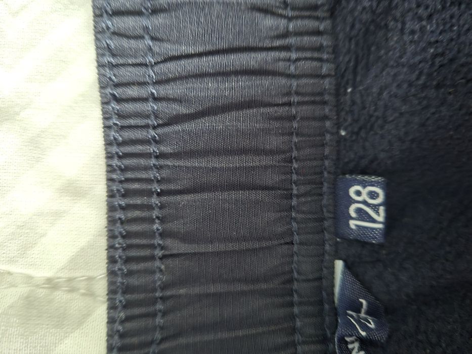 Утеплённые балоньевые брюки на мальчика