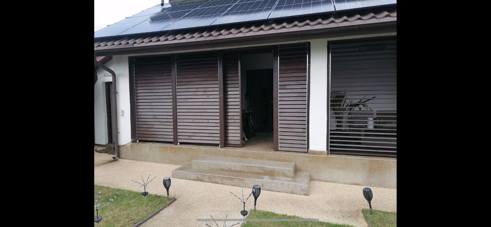 Glisierere cu lamele rombus