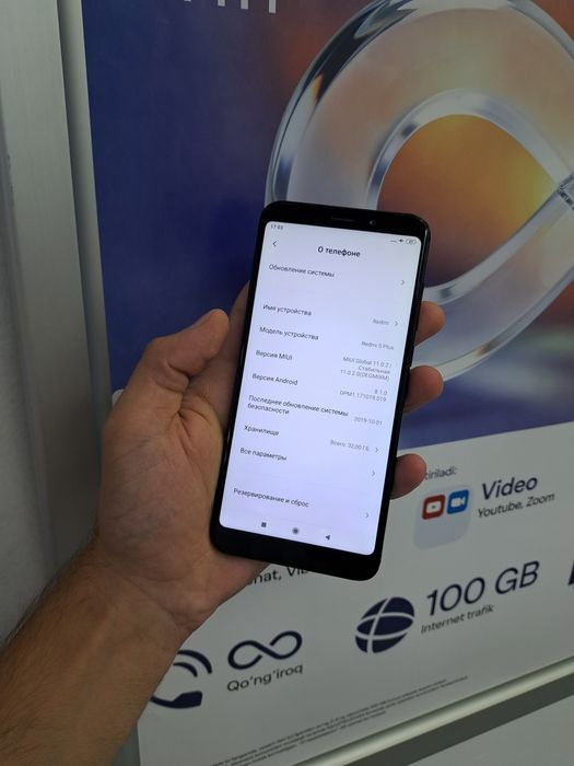 Redmi телефон сотилади хама жои ишлаши зор