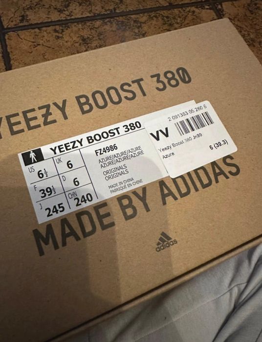 Adidas Yeezy Boost 380 originali