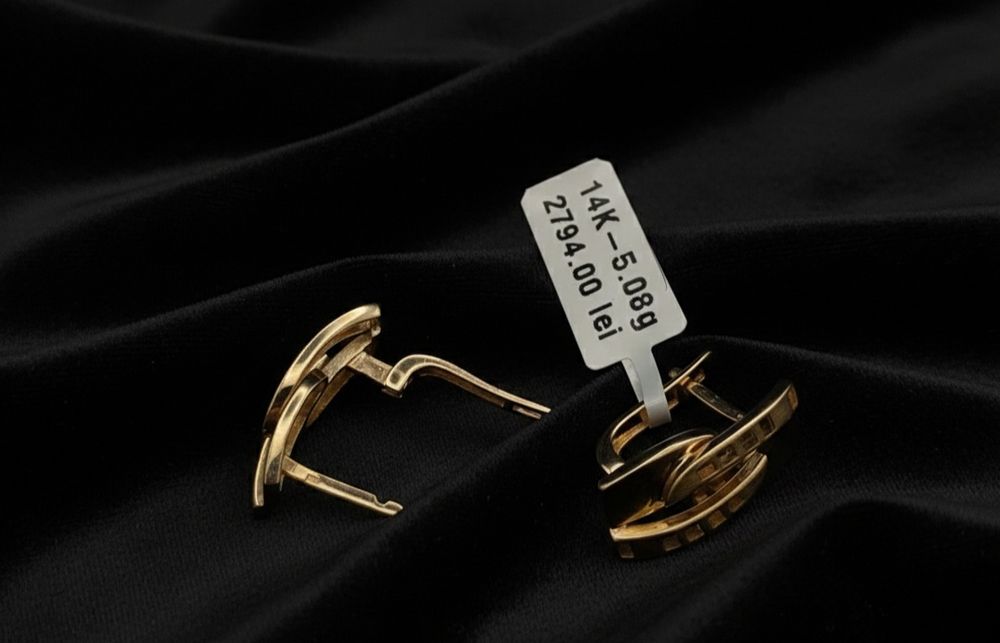 Cercei aur 14k 5.08gr