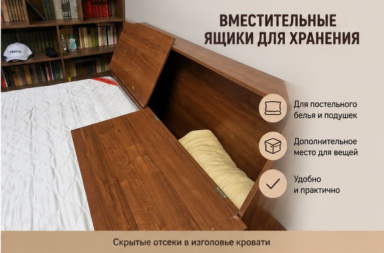 Двуспальная кровать