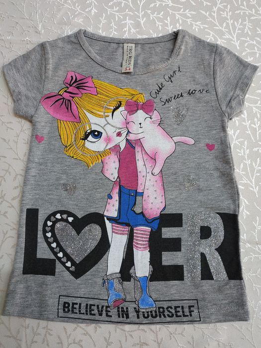 футболки для девочек