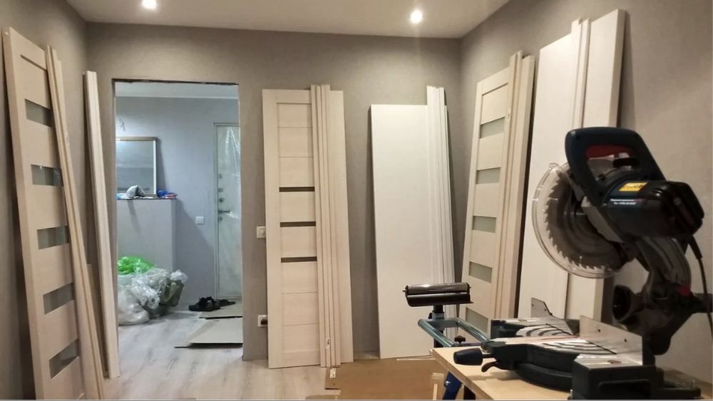 Установка дверей