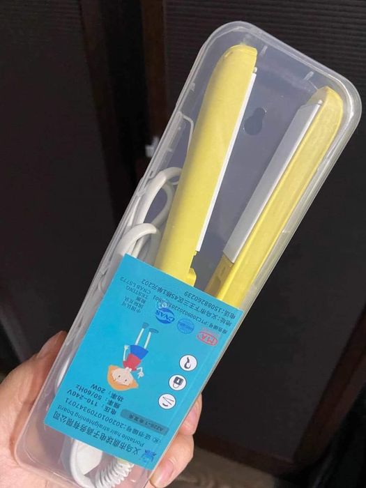 Мини преса за коса- за изправяне или за вафлички