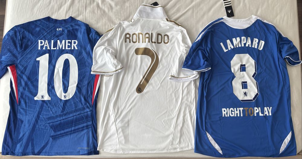 Футболни екипи (ретро) / Real Madrid / Manchester United / Chelsea +