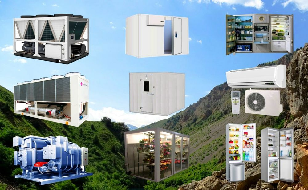 Ремонт обслуживание Чиллеров, Кондиционеров, Холодильных установок