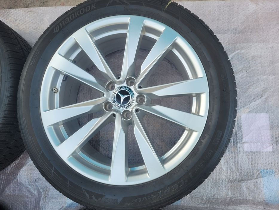 Jante originale Mercedes S-Klasse W223 +anvelope 255 45 19 Dot 02.22