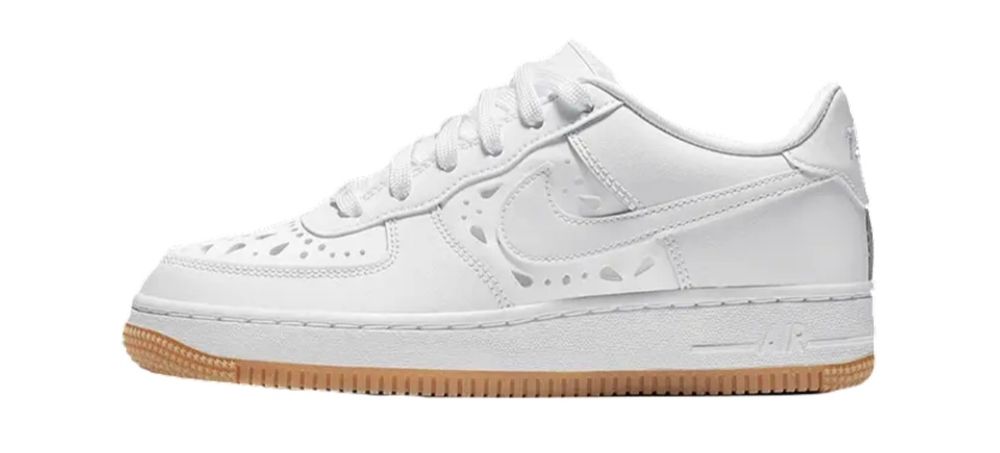 (38) NIKE air force 1 GS FLORAL white